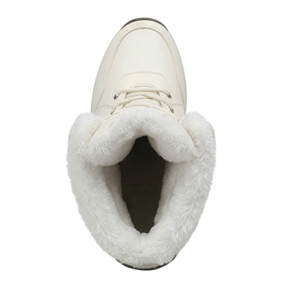 Bota neve branca sola tratorada antiderrapante - Valent
