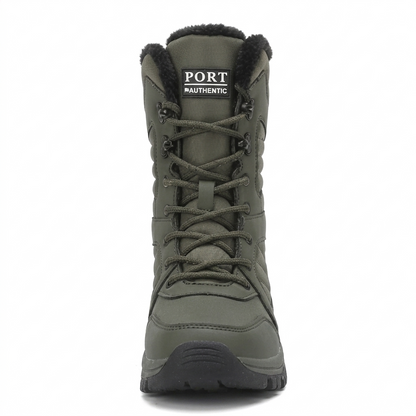 Bota neve verde par inverno aventura - Valent Calçados