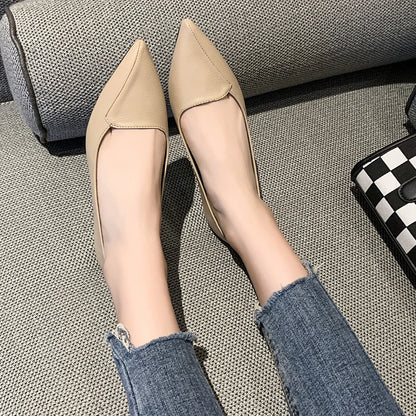 Sapatilha bico fino preta numeração 35 ao 43