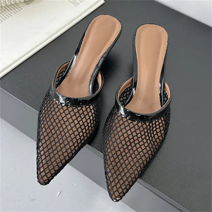 Sandália vermelha slingback par verão - Valent