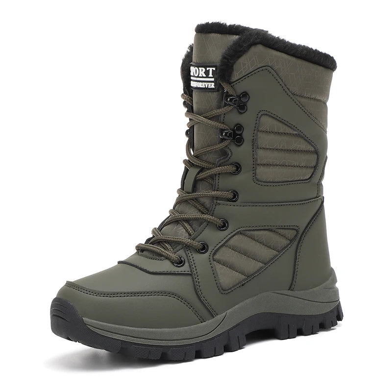 Bota neve impermeável trilha outdoor inverno - Valent