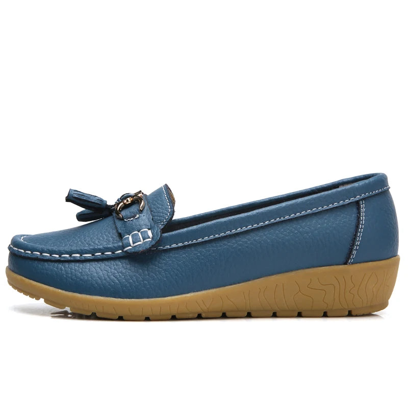 Loafer vinho couro slip on elegante - Valent