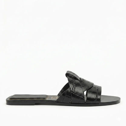 Chinelo flat preto par completo - Valent